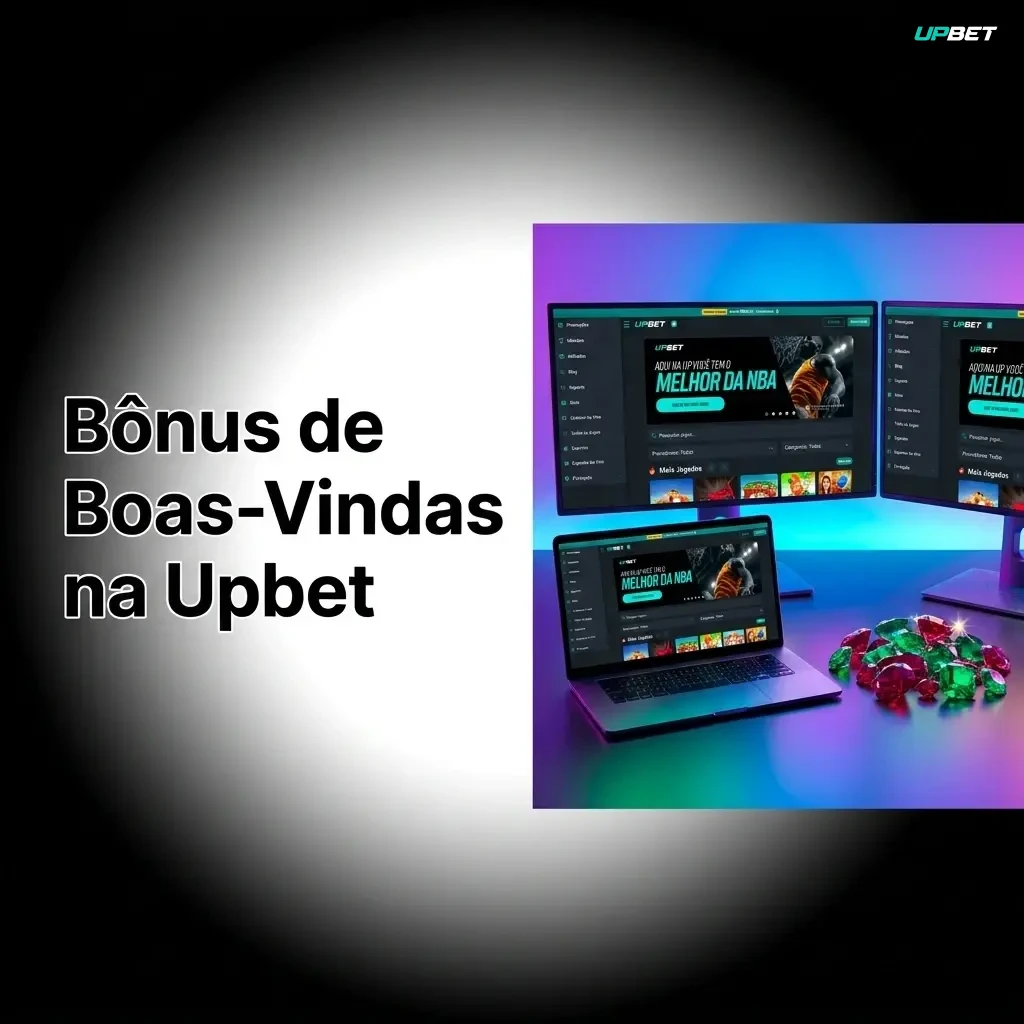 Bônus de boas-vindas na Upbet para novos jogadores no Brasil