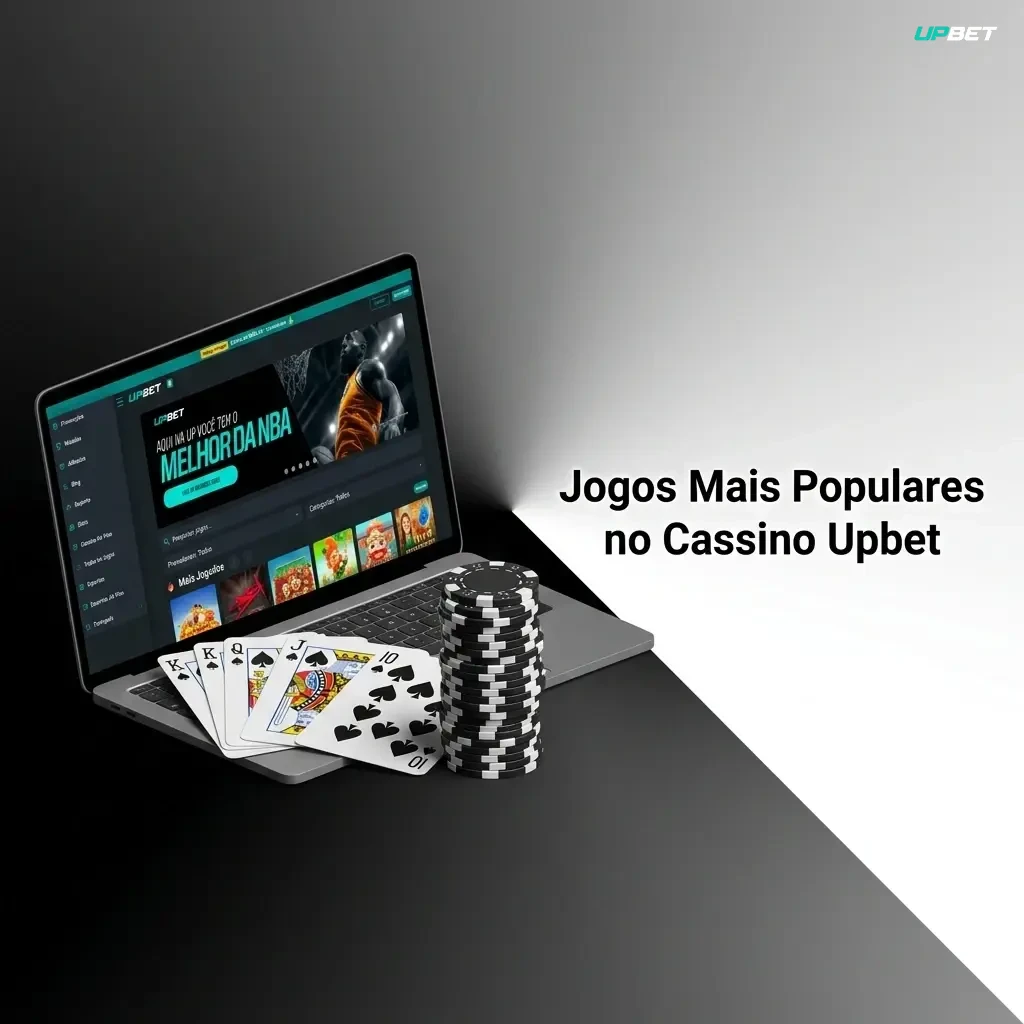 Jogos mais populares no cassino Upbet: slots, roleta, blackjack, baccarat e mais opções variadas