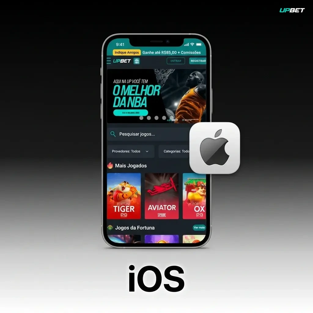 Guia de instalação do aplicativo Upbet no iPhone e iPad com passos no Safari e configurações iOS